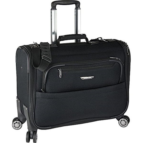 Travelers Choice Travelers Choice Carry-On Spinner Garment Bag, Black - 21 in. TC04003K - main